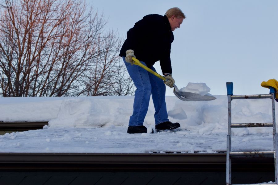Roof Shoveling by A1 Roofing & Home Improvement